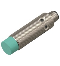 Pepperl&plus;Fuchs Inductive Proximity Metal Barrel Sensor; 18mm; Non-Embeddable; 20-253VAC; NO; 2-Wire AC; Connector - 1/2"-20UNF